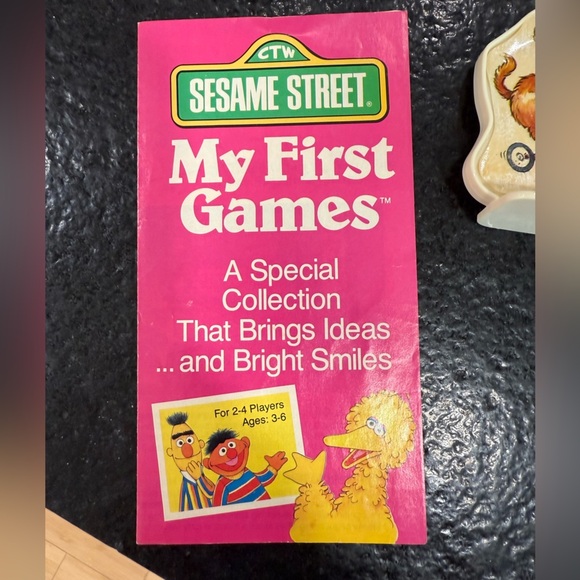 Vintage 1986 Milton Bradley Sesame Street “My First Games Stop & Go Game” - Picture 2 of 9